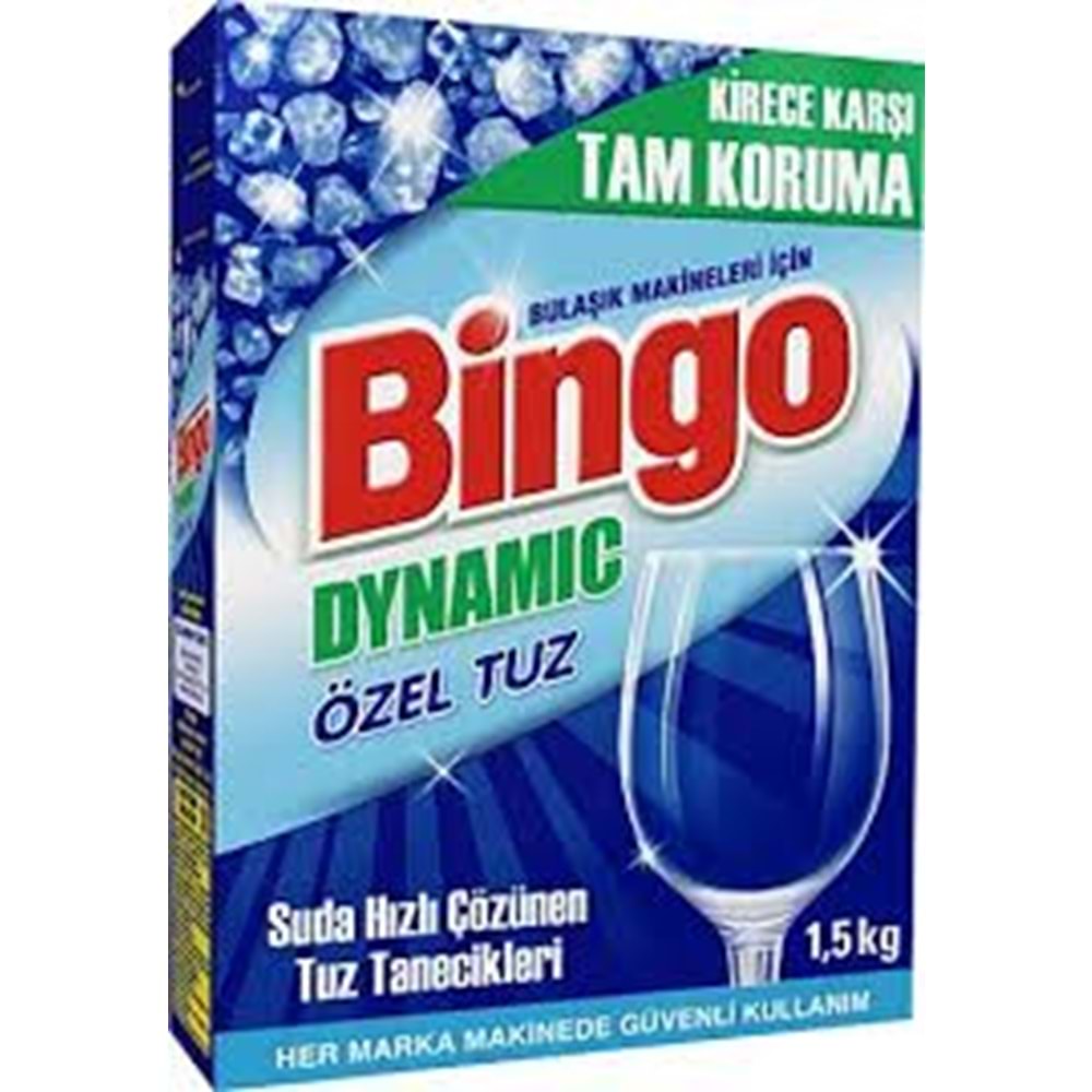 BİNGO BULAŞIK MAKİNA TUZU 1500 GR