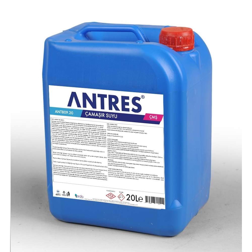 ANTRES ÇAMAŞIR SUYU 20 LT