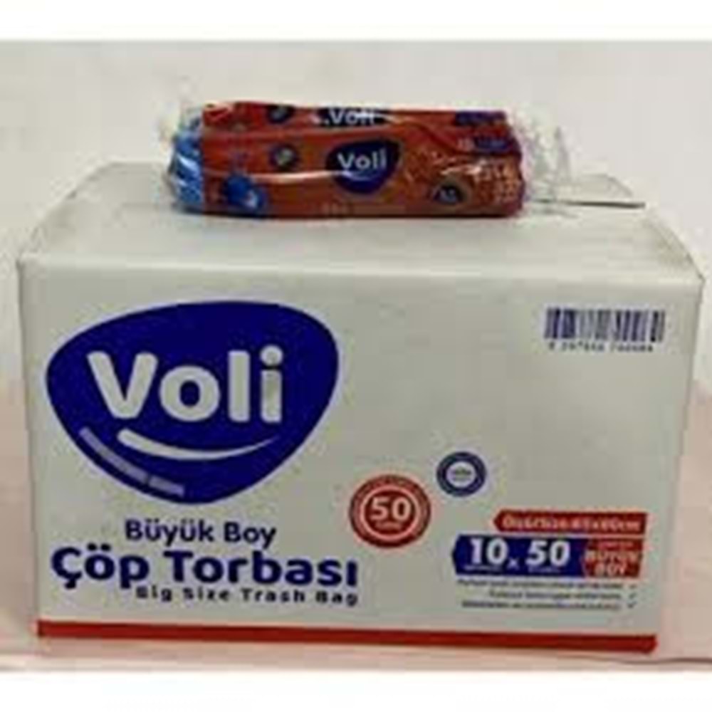 VOLİ PRO BÜYÜK BOY 65*80 50 LT 10 ADET