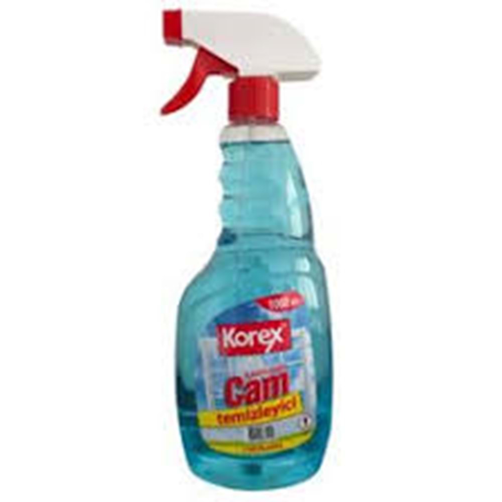 KOREX CAM TEMİZLEYİCİ 1000 ML SPREY