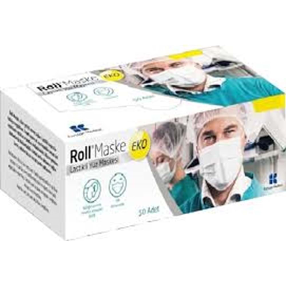 EKO LASTİKLİ YÜZ MASKESİ 50 Lİ
