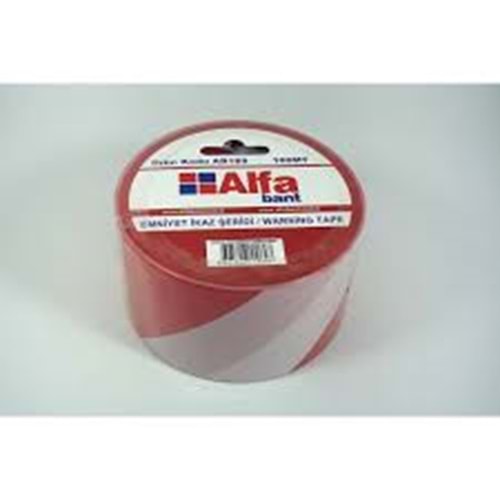 ALFA 100 MT EMNİYET-İKAZ ŞERİDİ