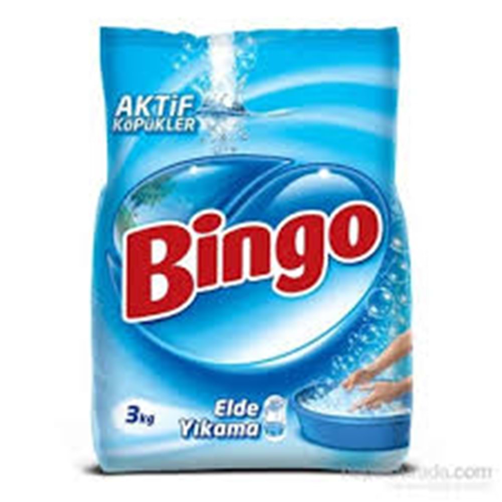 BİNGO ELDE YIKAMA 3 KG