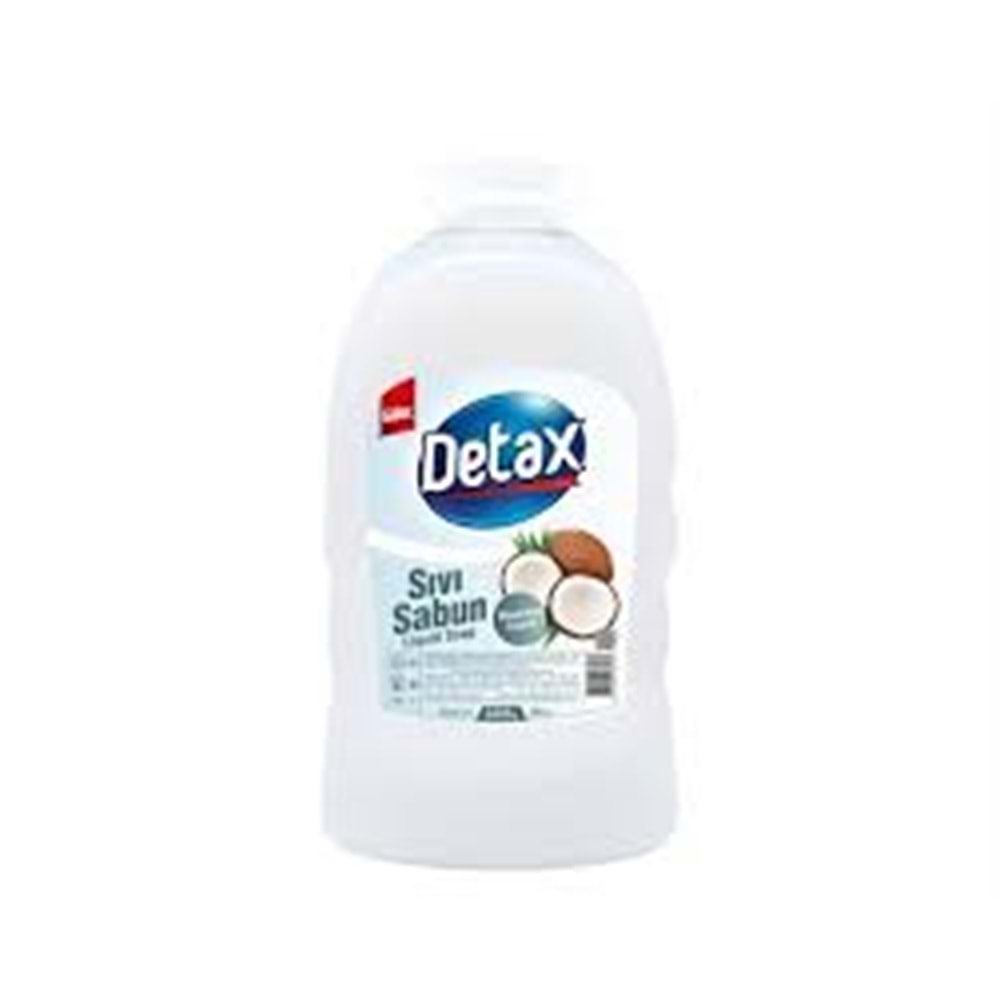DETAX SIVI SABUN BEYAZ 400 ML*12