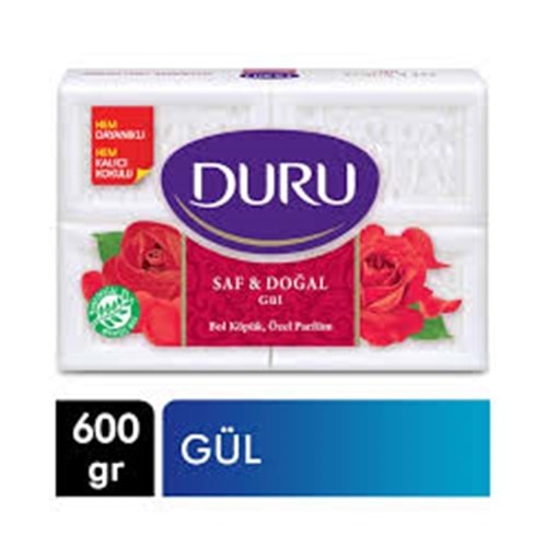 DURU BANYO SABUNU GÜL 4*150 GR