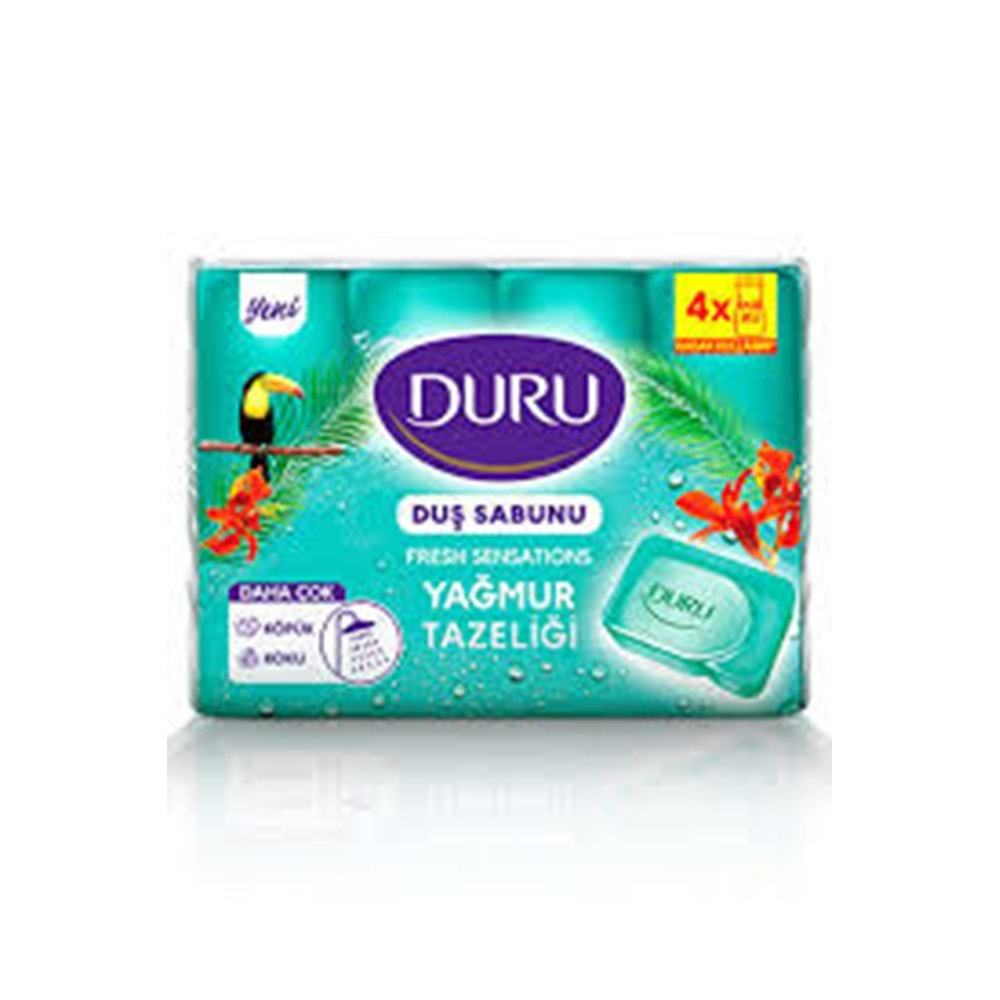 DURU FRESH SABUN GREEN 4 LÜ 4*100