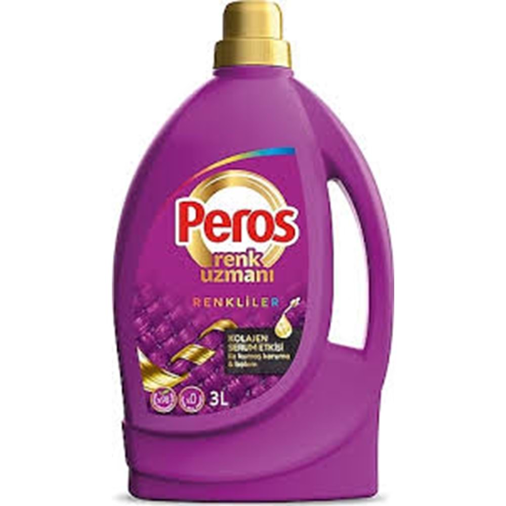 PEROS RENKLİ ÇAMAŞIR DETERJANI 3 LT