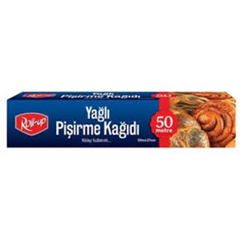 ROLL UP PİŞİRME KAĞIDI 50 MT
