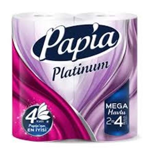 PAPİA PLATİNİUM HAVLU 2 Lİ