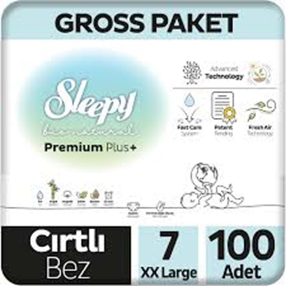 SLEEPY HASTA BEZİ CIRTLI XL 7 Lİ