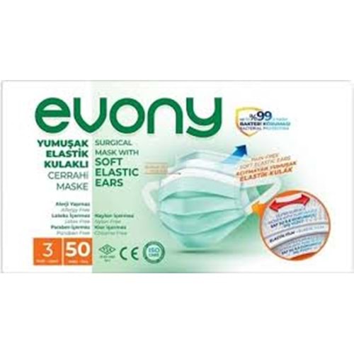 EVONY 3 KAT MASKE 50 Lİ