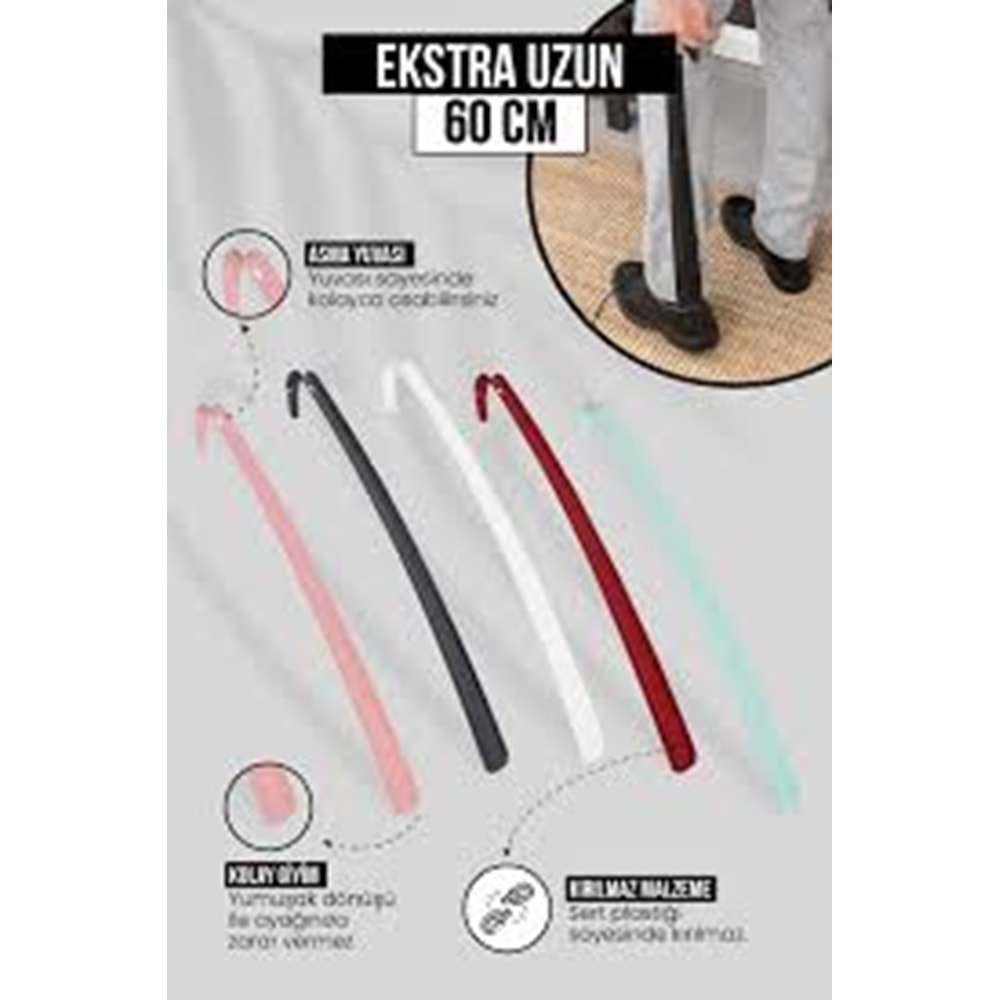 AYAKKABI ÇEKECEK 60 CM LÜX