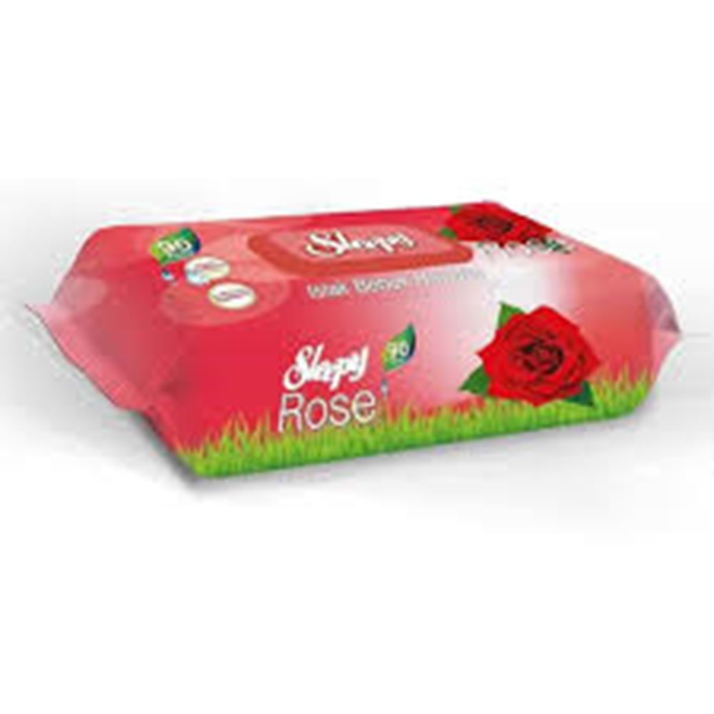 SLEEPY ISLAK MENDİL GÜL 90 LI
